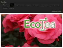 Tablet Screenshot of eco-tea.ca